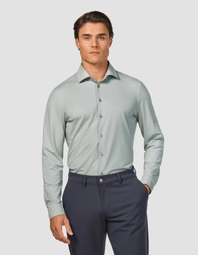 Travel Shirt Mint Grey Slim Special Price Today