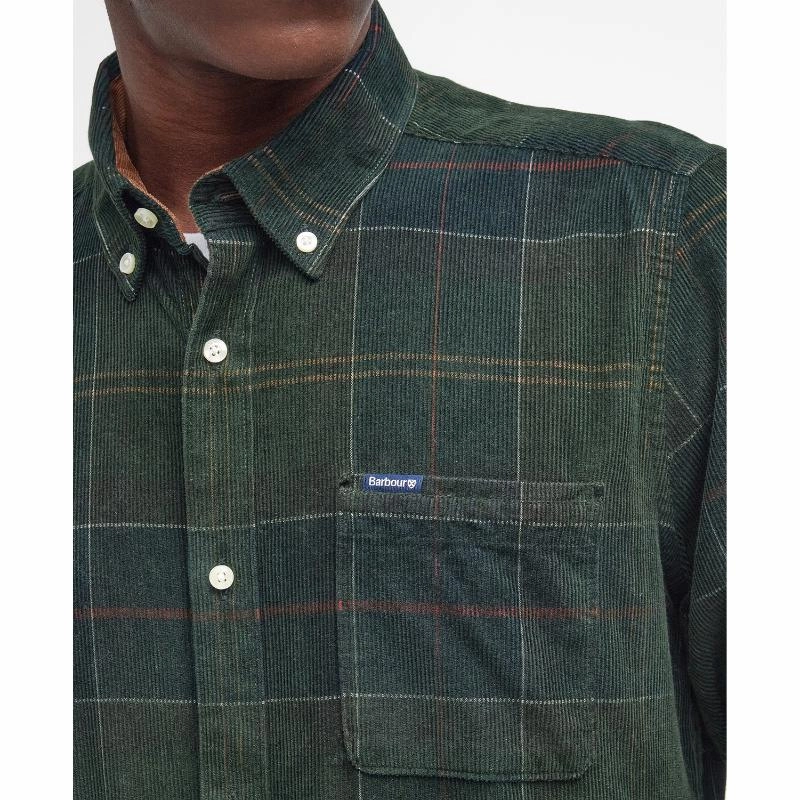 Surprise Offer Now MustHave Clearance Barbour Blair Corduroy Tailored Mens Shirt - Classic Tartan