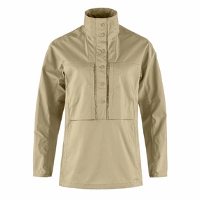 Fjallraven Womens Abisko Hike Anorak Fossil Hot Pick Sale