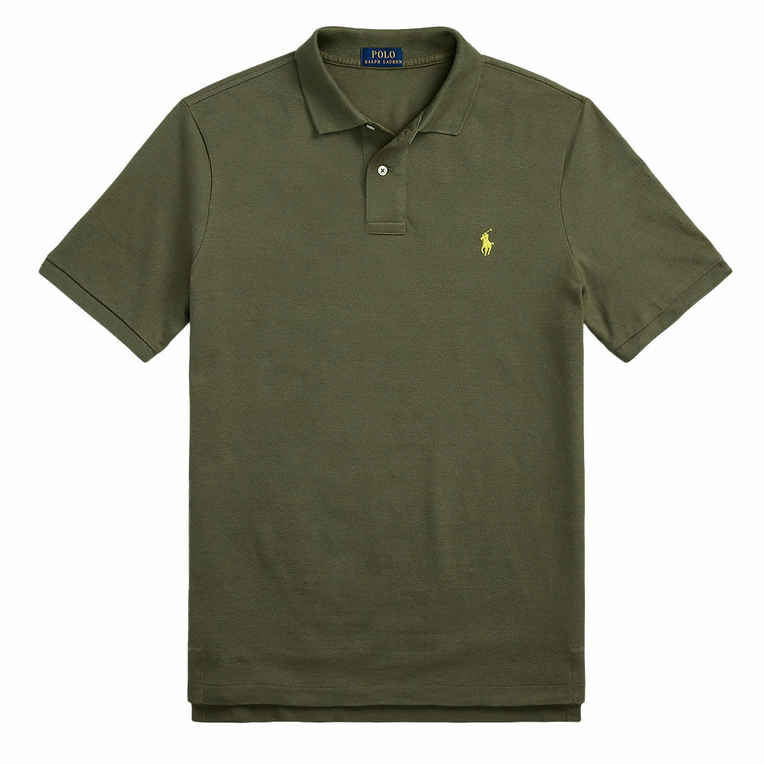 Mega Discount Today Daily Hot Deal Polo Ralph Lauren Custom Slim Fit Mesh Polo Shirt Dark Sage
