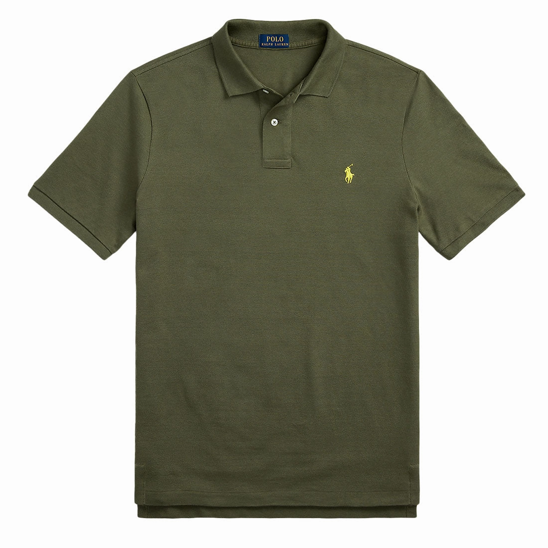 Grab the Deal Now Shop the Savings Now Polo Ralph Lauren Custom Slim Fit Mesh Polo Shirt Dark Sage