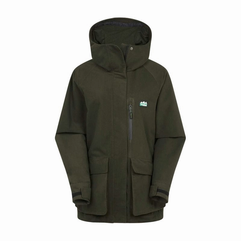 Ridgeline Rhea Waterproof Ladies Jacket - Olive Price Drop Today Shop the Best Deals