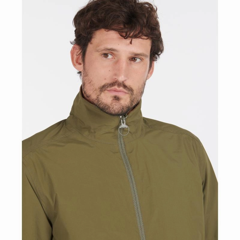 Dont Miss This Offer Barbour Brinkburn Mens Waterproof Jacket - Fern