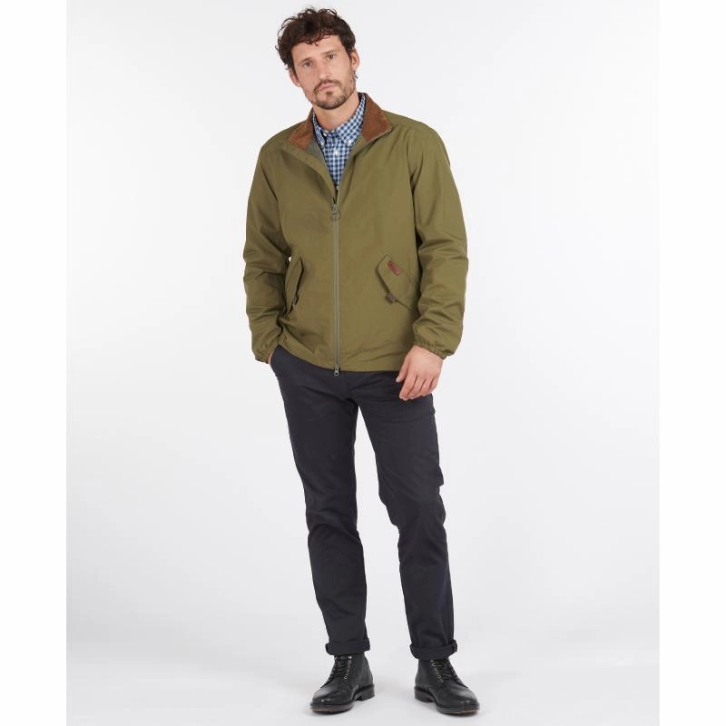 Barbour Brinkburn Mens Waterproof Jacket - Fern Mega Online Discount Today Only Special