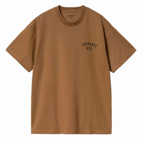 Grab It Now Mega Savings Now Carhartt Wip S/S Cabinetry T-Shirt Hamilton Brown / Black