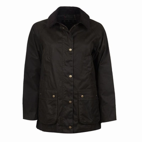 Barbour Ladies Acorn Wax Jacket - Olive MustHave Items Shop the Savings Now
