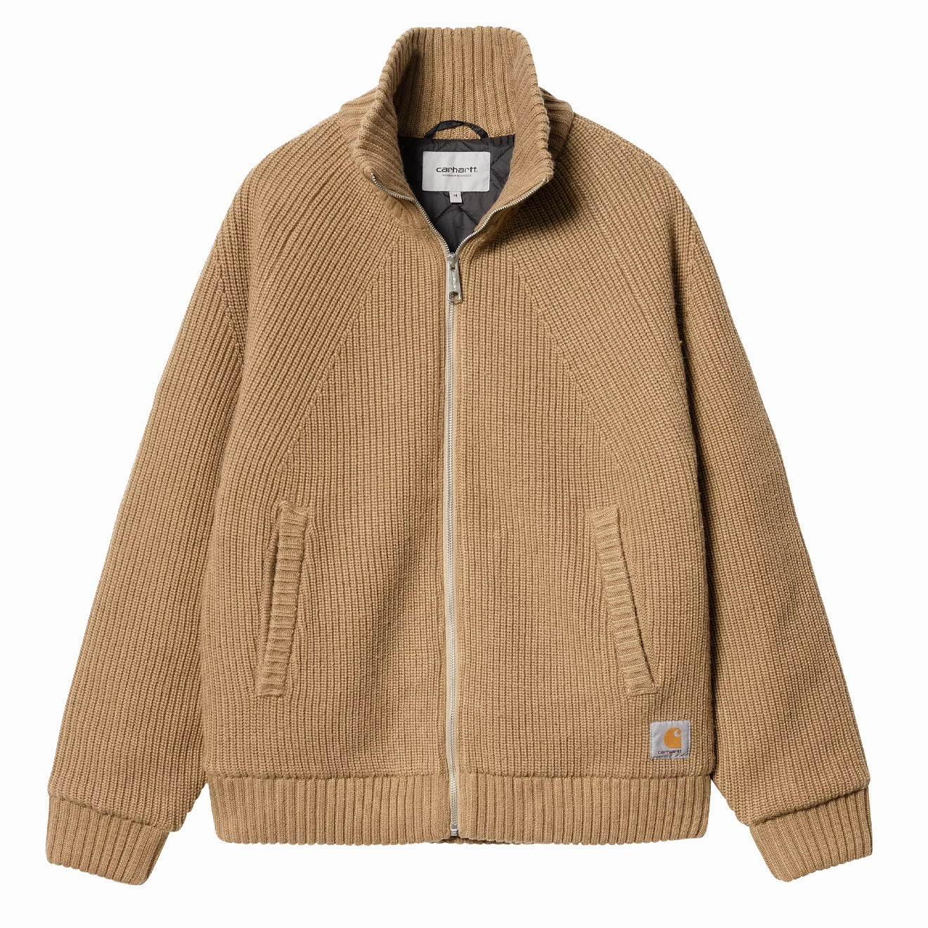 Carhartt Wip Banley Sweater Jacket Peanut Daily Hot Deal Mega Savings Now