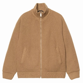Trending Savings Now Special Deals Online Carhartt Wip Banley Sweater Jacket Peanut
