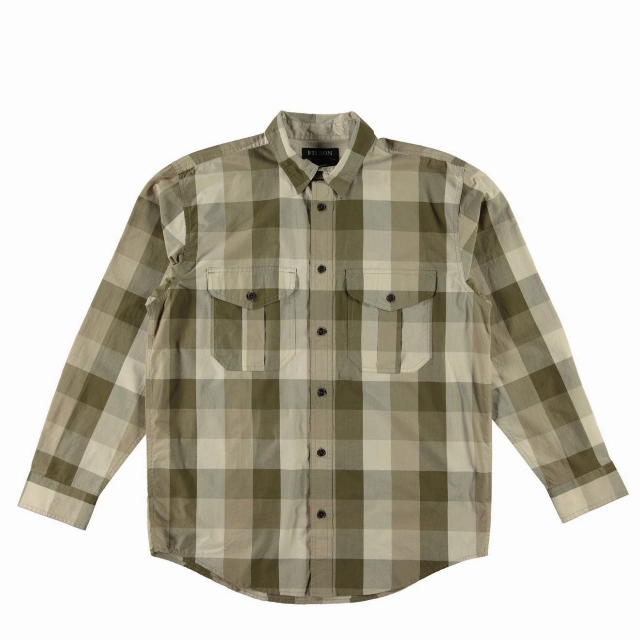 Clearance Sale Now Filson Feather Cloth Shirt Olive / Khaki