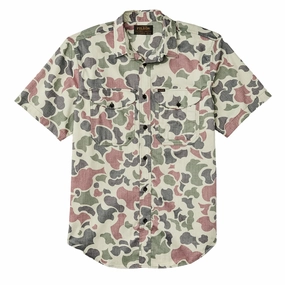 Todays Mega Savings Filson Twin Lakes Short Sleeve Shirt Shrub Camo
