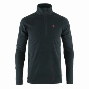 Perfect Gift Sale Steal the Deal Now Fjallraven Pine Half Zip Microfleece Black