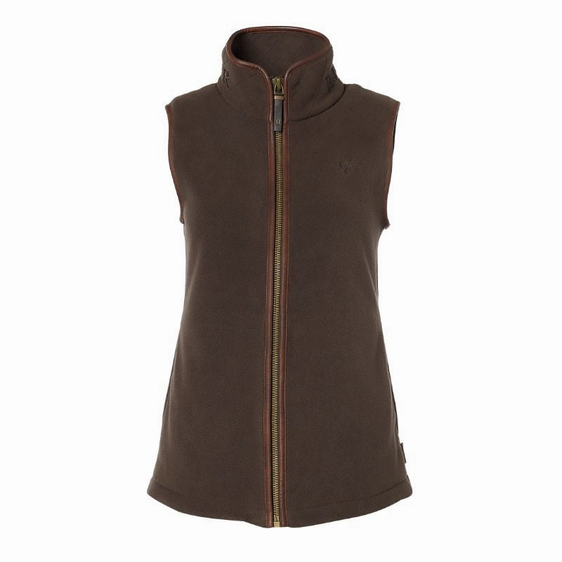Shop the Savings MustHave Steals Holland Cooper Country Ladies Fleece Gilet - Chocolate