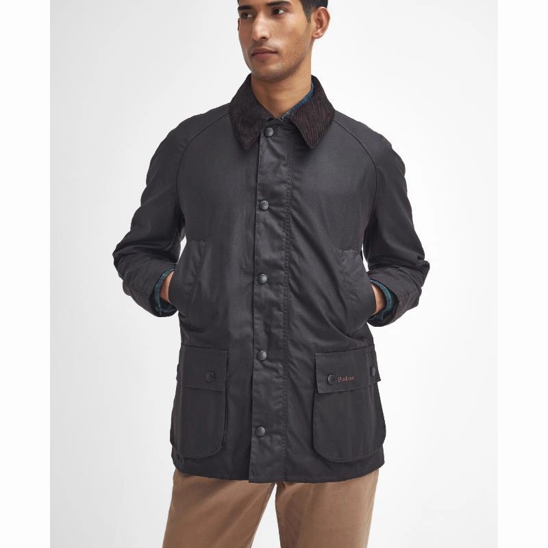 Surprise Offer Now Mega Sale Now Barbour Ashby Mens Wax Jacket - Rustic/Classic