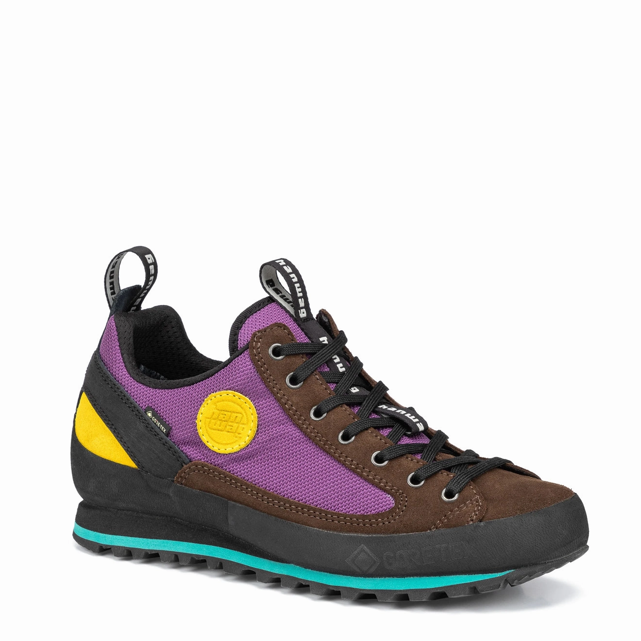 Limited Time Steal Hanwag Rotpunkt Low Gtx Brown / Violet
