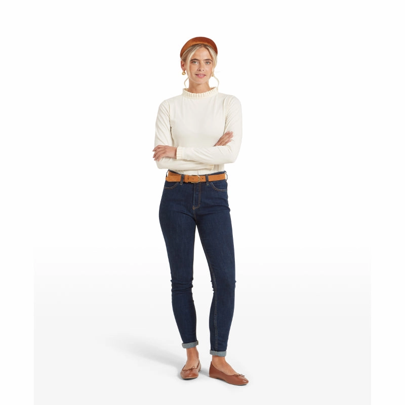 Schoffel Ilkley Ladies Longsleeve Top - Ecru Shop Save Big