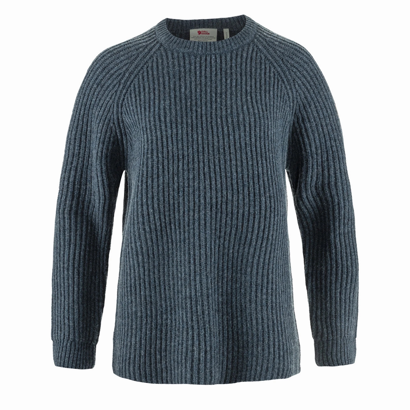 Online Exclusive Offer Fjallraven Womens Ovik Rib Sweater Navy