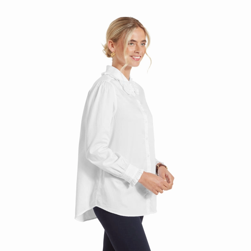 Limited Time Steal Schoffel Somerleyton Ladies Shirt - White