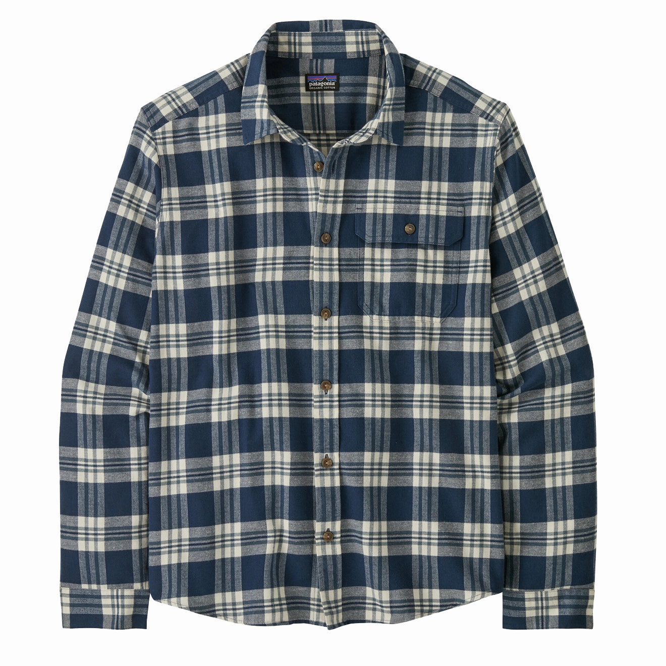 Patagonia L/S Lightweight Fjord Flannel Shirt Base Camp / New Navy MustHave Steals Trending Deals Today