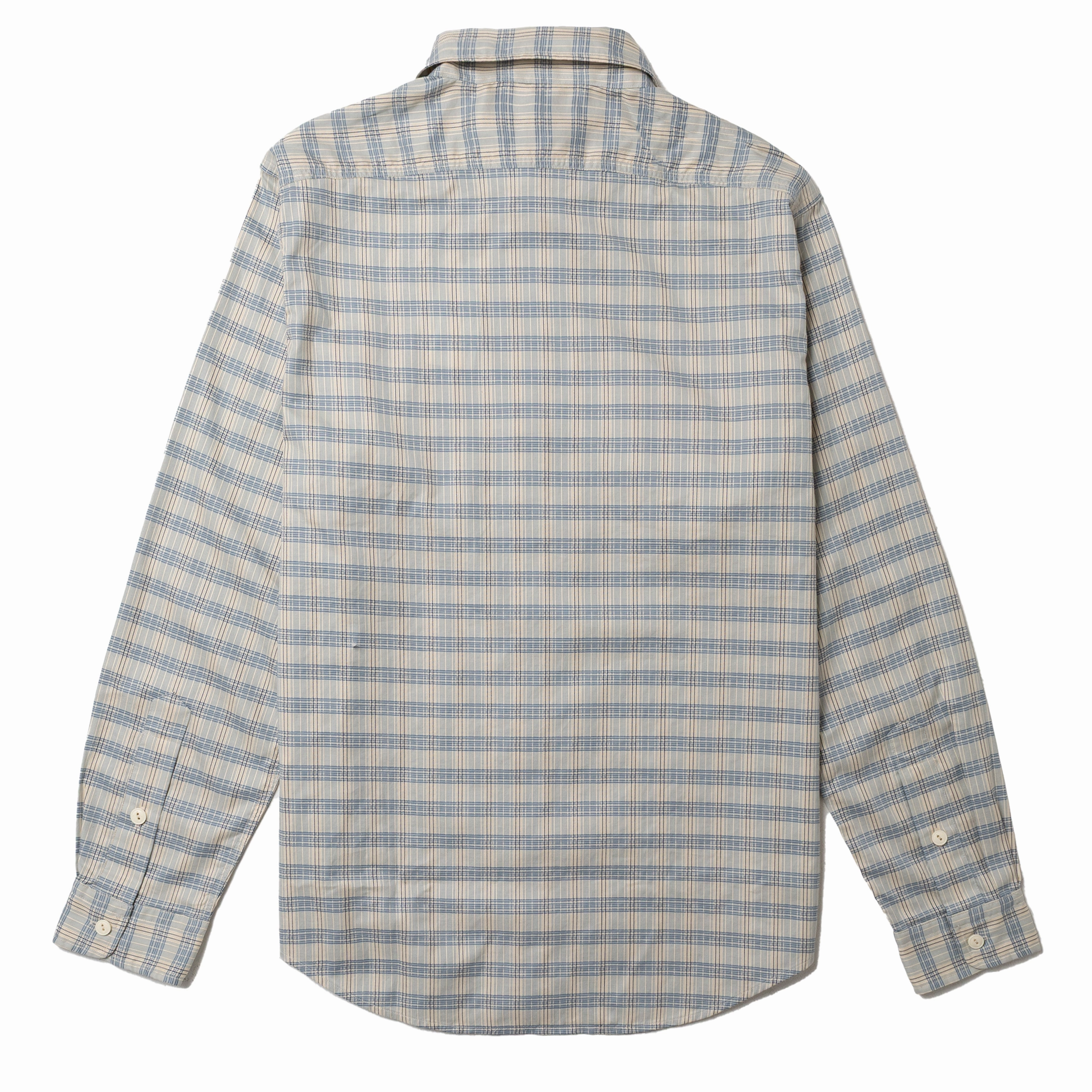 Polo Ralph Lauren Classic Fit Plaid Workshirt Indigo Cream Today Only Hot Pick Shop Now Save