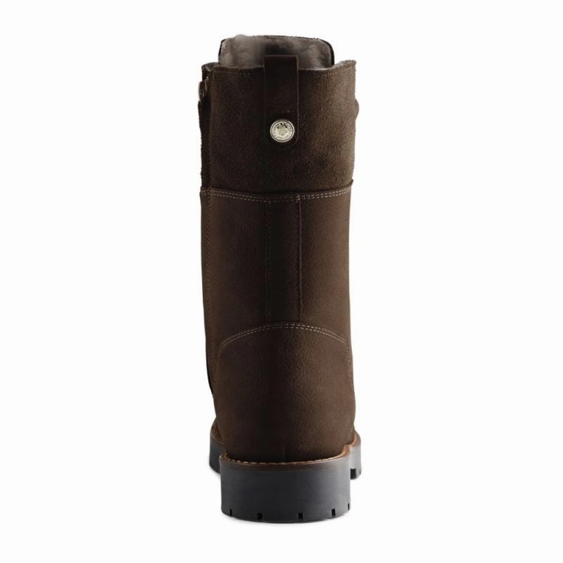 MustHave Gift Ideas Fairfax & Favor Anglesey Ladies Shearling Lined Boot - Chocolate
