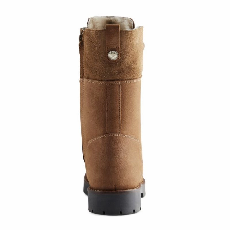 Fairfax & Favor Anglesey Ladies Shearling Lined Boot - Cognac Big Sale Today