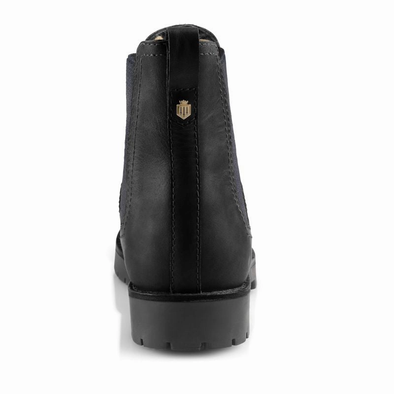 Fairfax & Favor Boudica Fur-Lined Ladies Leather Boot - Black Limited Time Discount Limited Time Steal