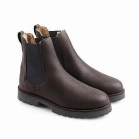Fairfax & Favor Boudica Fur-Lined Ladies Leather Boot - Mahogany Steal the Deal Now