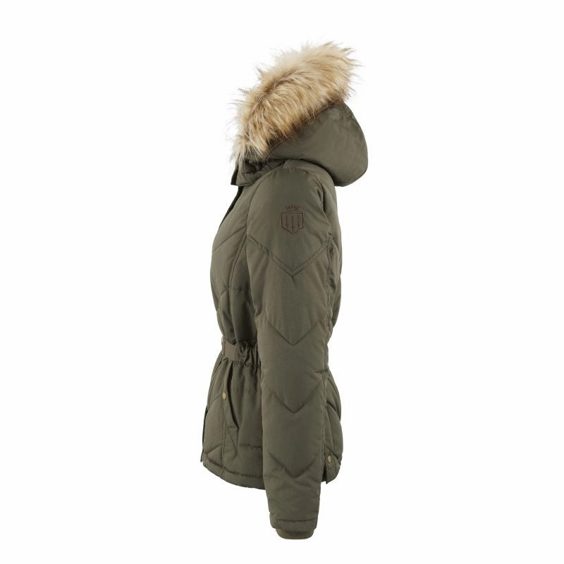 Fairfax & Favor Charlotte Padded Ladies Jacket - Khaki Grab Your Hot Pick