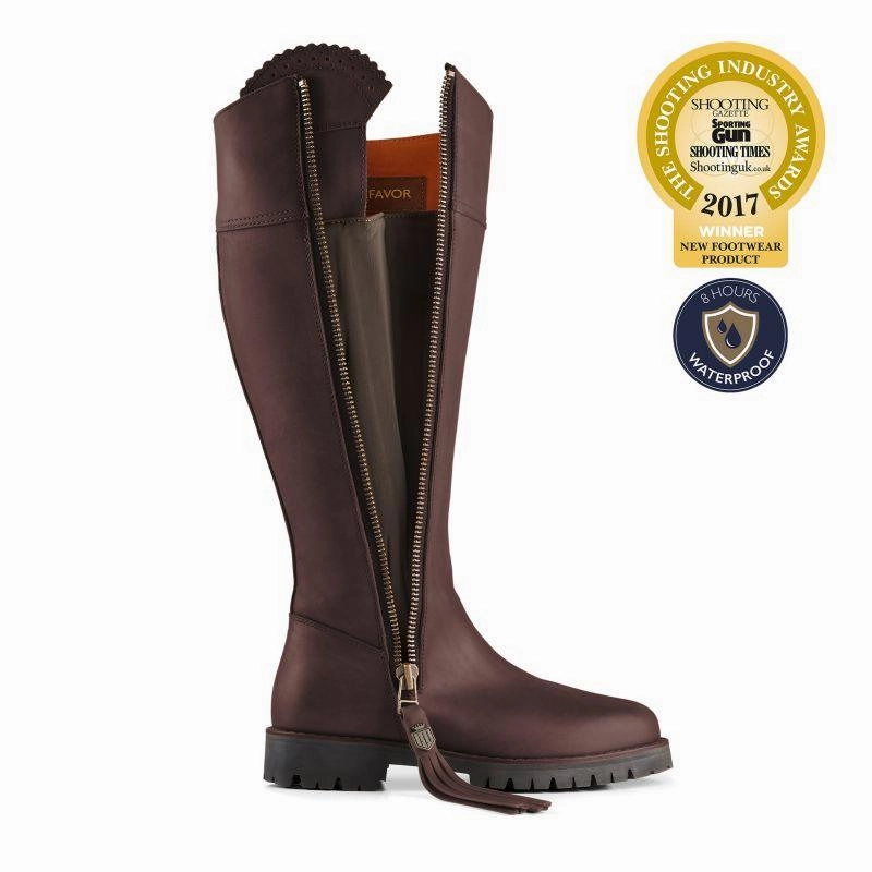 Fairfax & Favor Explorer Regular Fit Ladies Waterproof Boots - Mahogany Clearance Blowout Instant Deal Today
