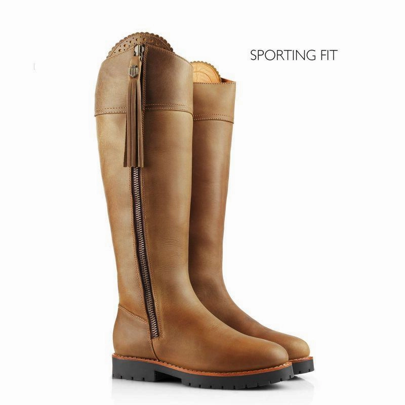 Fairfax & Favor Explorer Sporting Fit Ladies Waterproof Boots - Oak Instant Savings Deal
