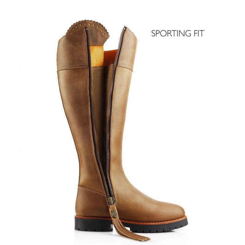 Fairfax & Favor Explorer Sporting Fit Ladies Waterproof Boots - Oak Clearance Blowout