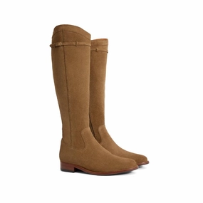 Fairfax & Favor Kimberley Ladies Suede Boot - Tan Dont Miss This Steal