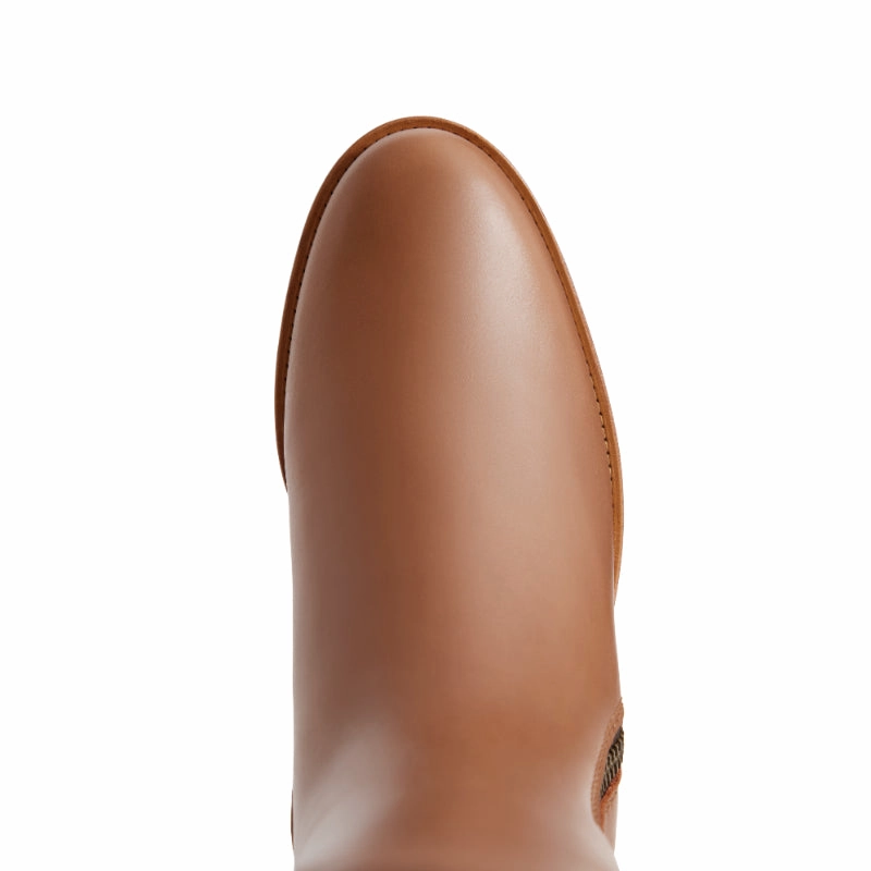 Fairfax & Favor Regina Ladies Leather Boot - Tan Grab Save Today