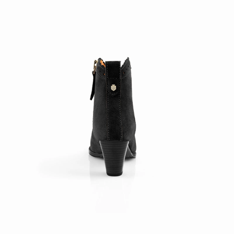 Flash Sale Alert Now Fairfax & Favor Regina Ladies Suede Ankle Boot - Black