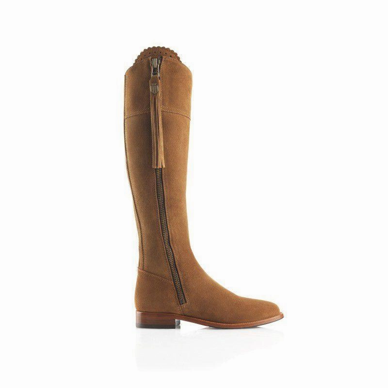Fairfax & Favor Regina Ladies Suede Boot - Tan Shop the Savings Now Dont Wait Save Today