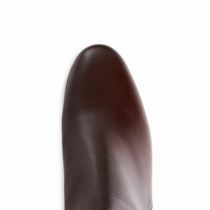 Clearance Alert Now Grab the Deal Now Fairfax & Favor Upton Heeled Ladies Boot - Mahogany