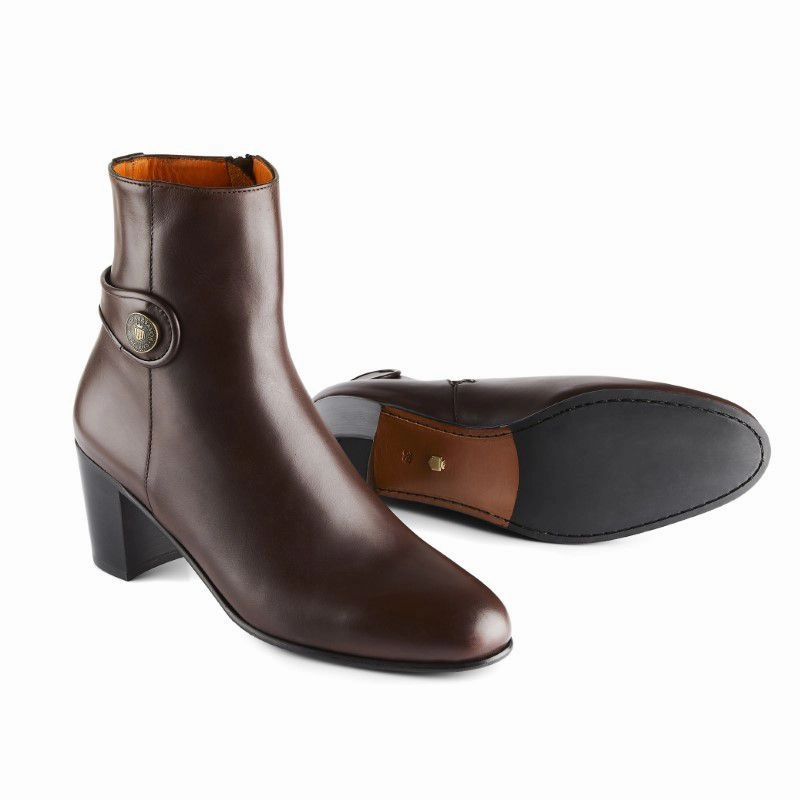 Fairfax & Favor Upton Ladies Ankle Boot - Mahogany Trending Now Offer