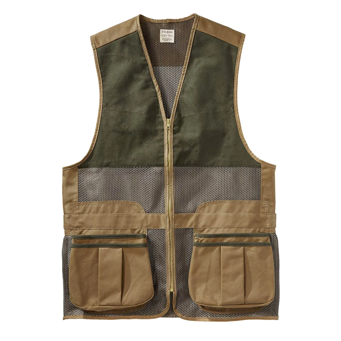 Trending Deals Today Best Price Online Filson Light Shooting Vest Dark Tan