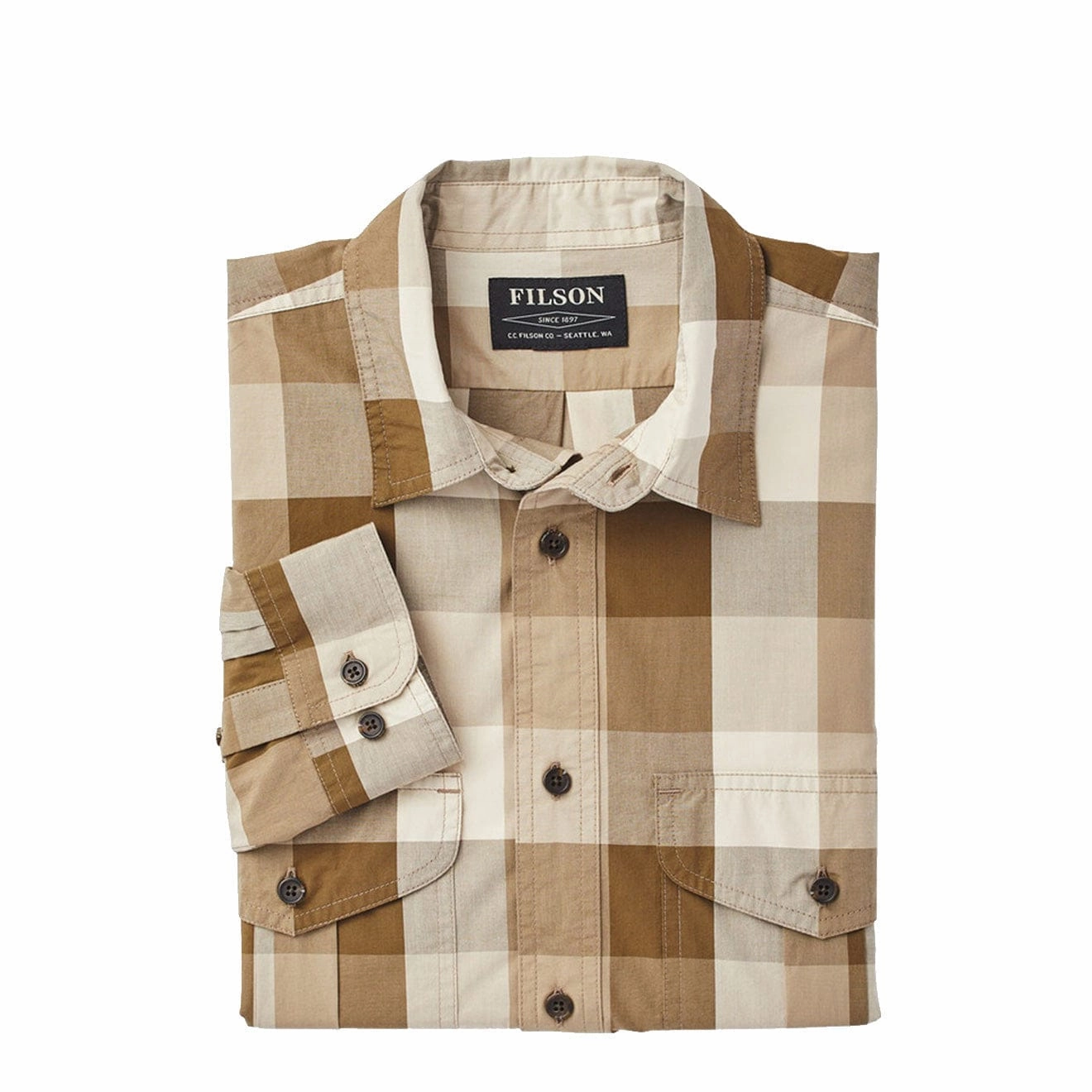 Filson Feather Cloth Shirt Tan Olive Khaki Gift Ideas Galore