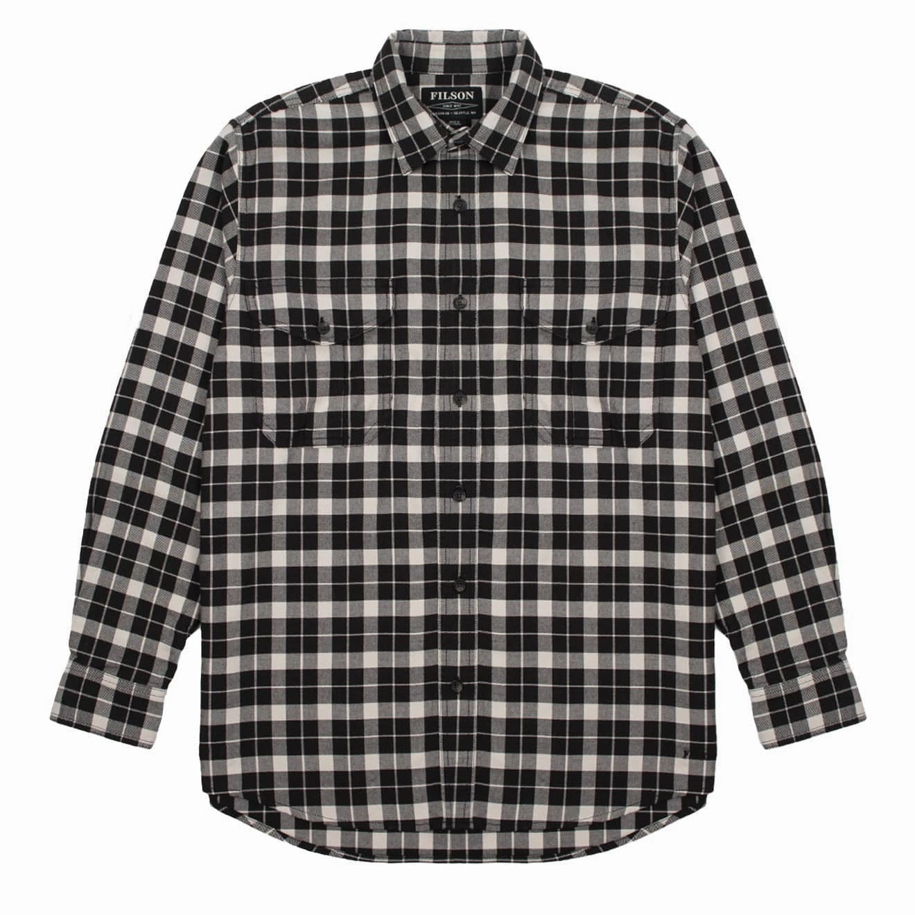 Filson Lightweight Alaskan Guide Shirt Brown Heather / Light Khaki New Arrival Discount Today Only Offer