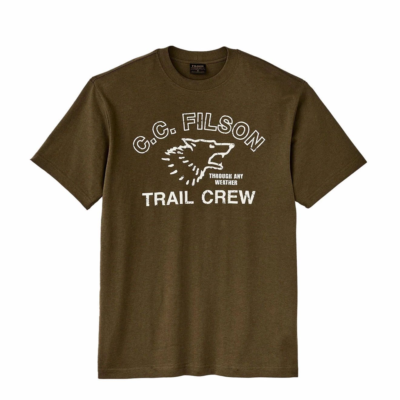 Limited Stock Offer Shop Todays Picks Filson S/S Frontier Graphic T-Shirt Military Olive / Trail