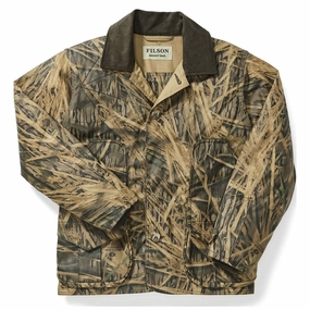 Filson Shelter Waterfowl Upland Coat Shadow Grass Hot Sale Alert