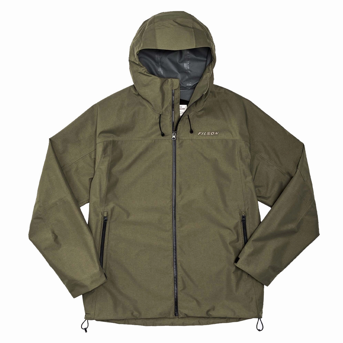 Filson Swiftwater Rain Jacket Service Green Save Today Only