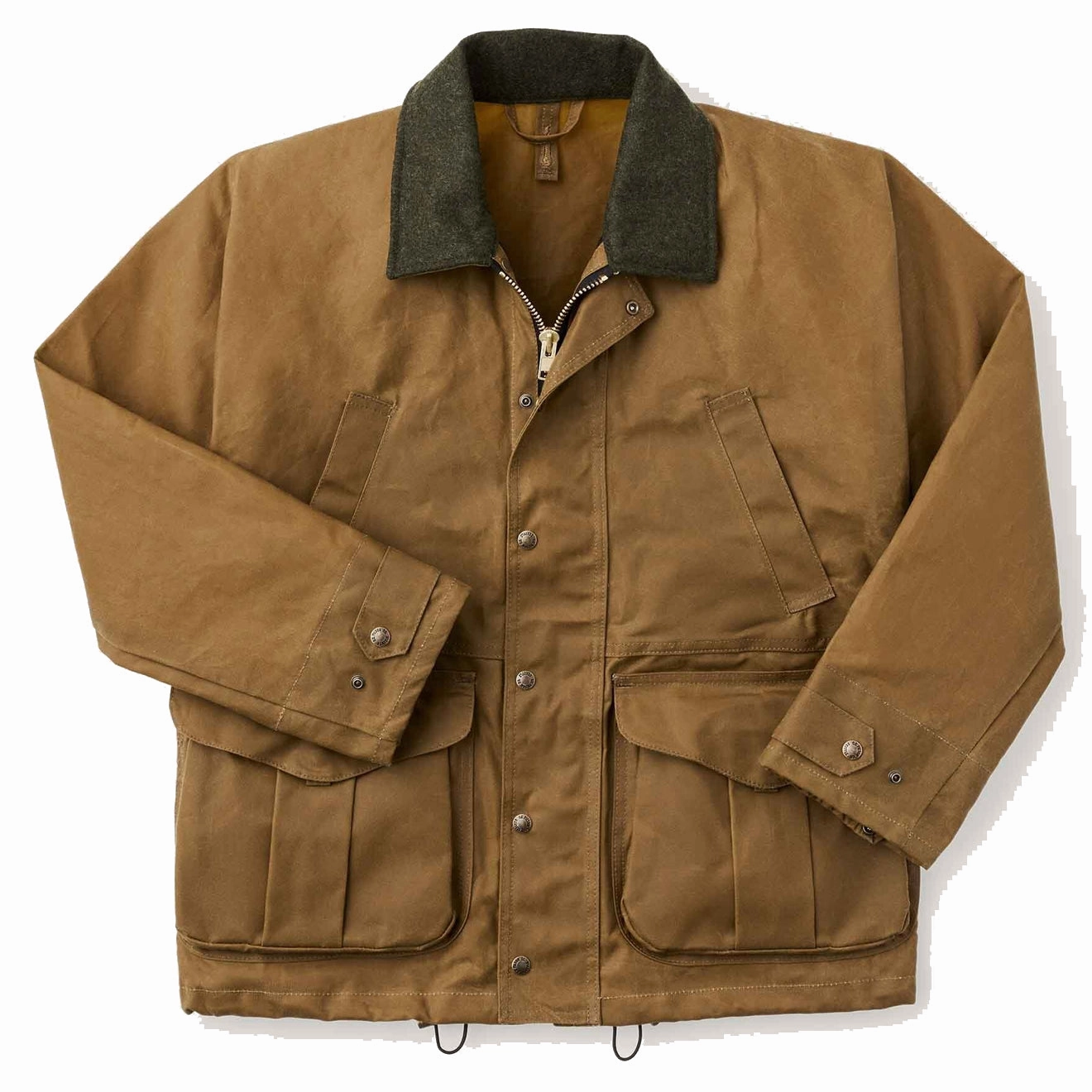 Special Deals Online Grab Save Today Filson Tin Cloth Field Jacket Dark Tan