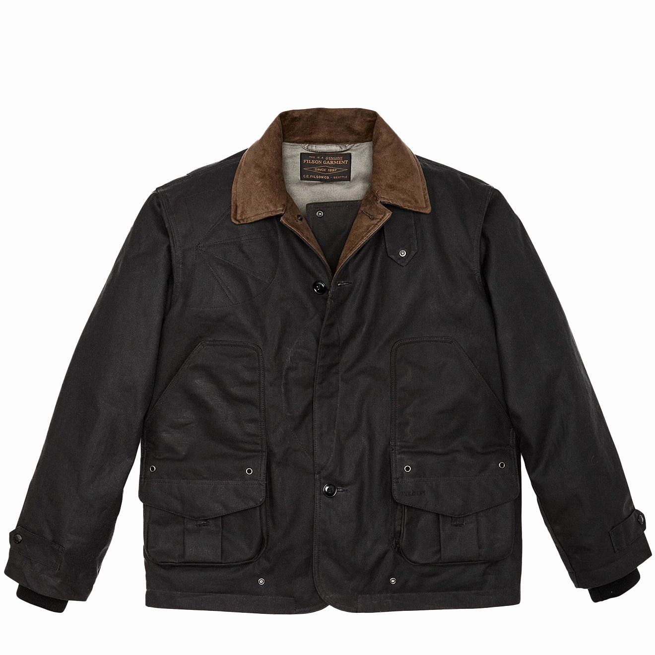 Instant Deal Today Special Price Today Filson Tin Cloth Hunting Jacket Cinder
