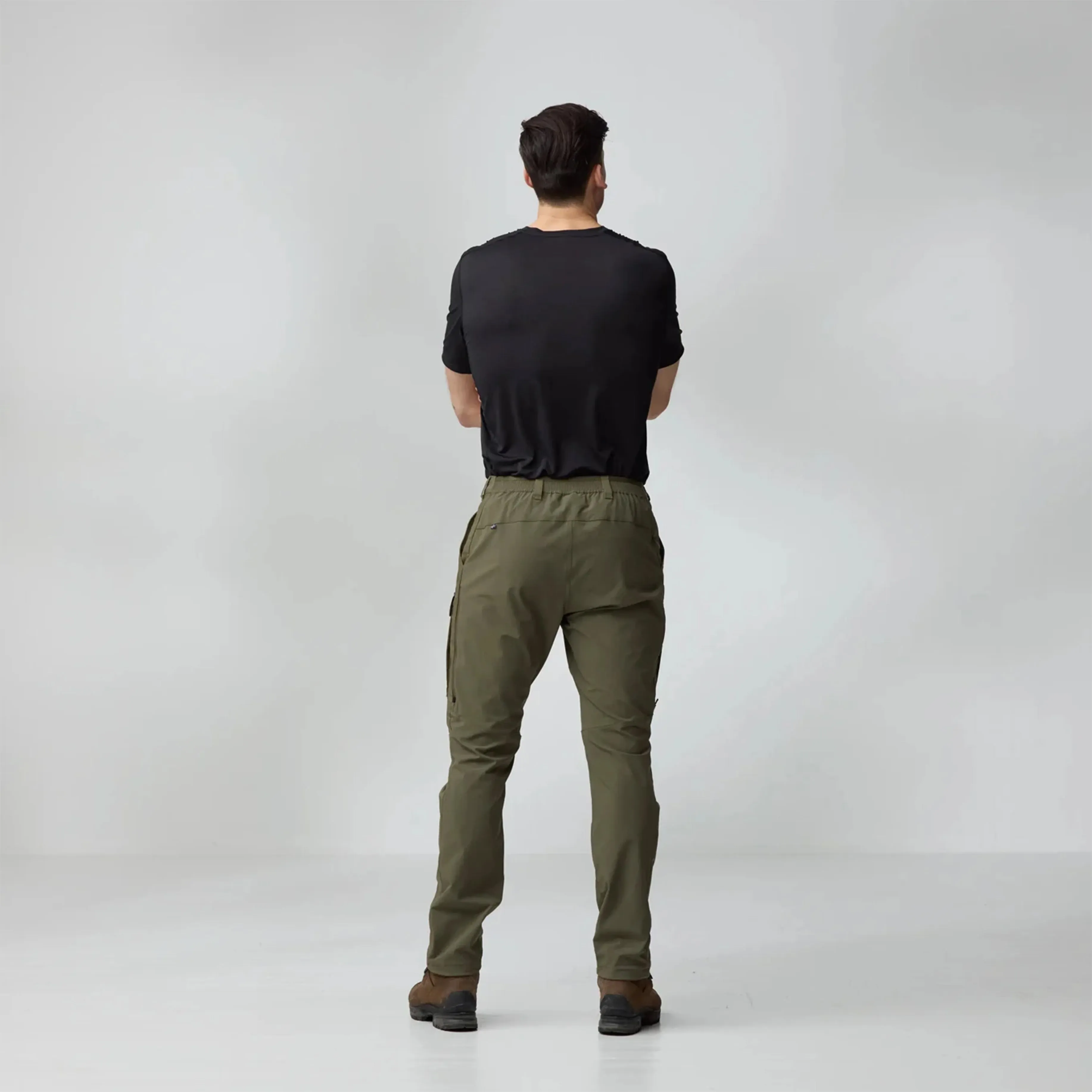 Fjallraven Abisko Hybrid Trail Trousers Regular Laurel Green EndofWeek Deals