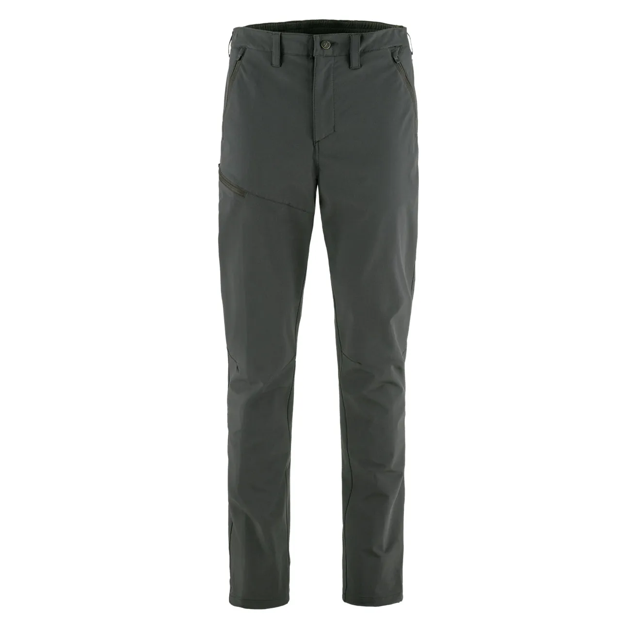 Clearance Steal Today Fjallraven Abisko Trail Stretch Trouser Reg Leg Dark Grey