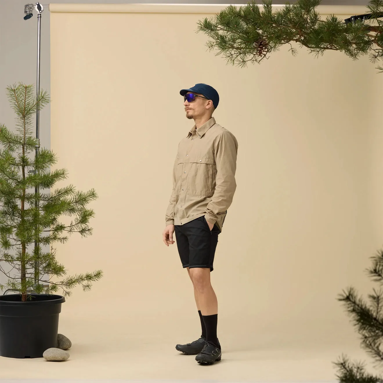 Perfect Gift Sale Fjallraven Hoja Rider'S Wind Jacket Fossil