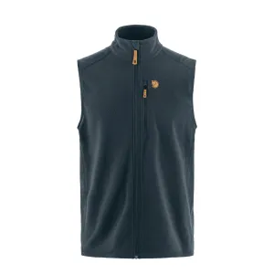 Todays Hot Pick Fjallraven Ovik Lite Fleece Vest Dark Navy