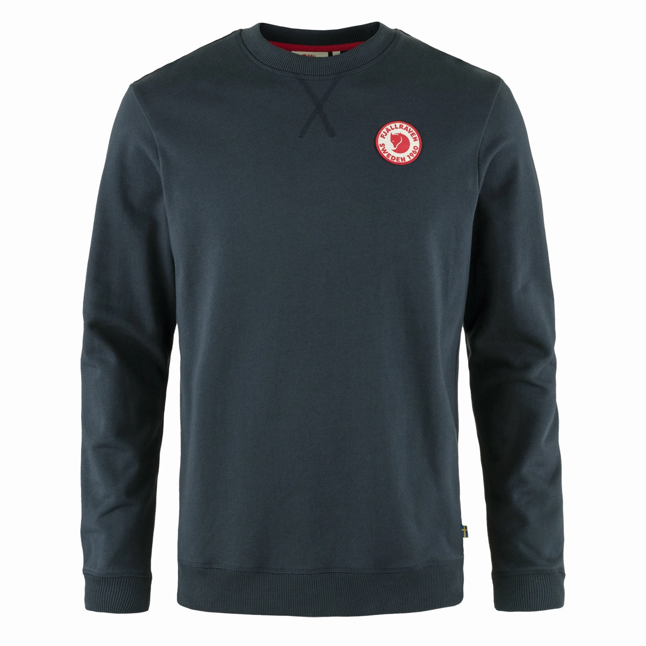 Today Only Discount Fjallraven 1960 Logo Badge Sweater Dark Navy